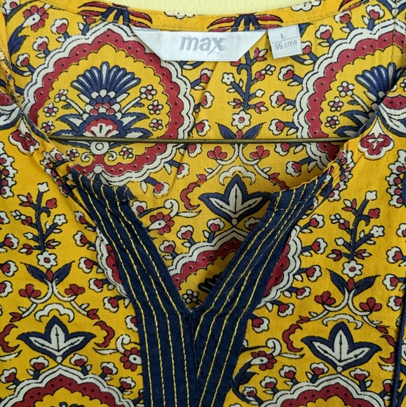 L Printed Kurta - Picture 5 of 10